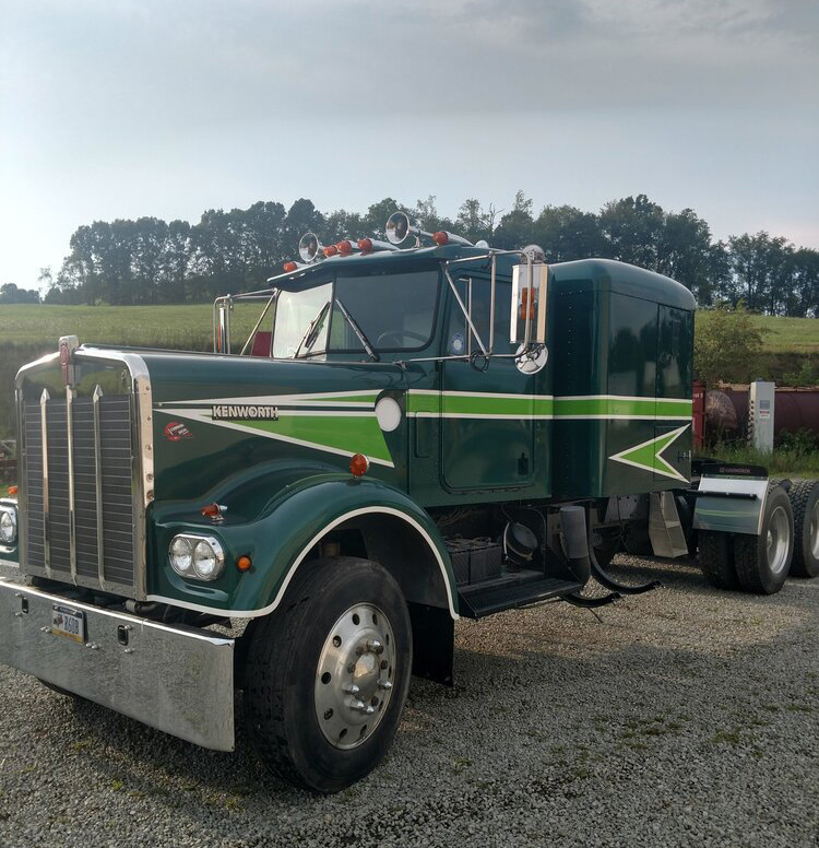 Painting and Sandblasting - Finished Truck